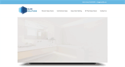 Desktop Screenshot of glasssolutionsphiladelphia.com